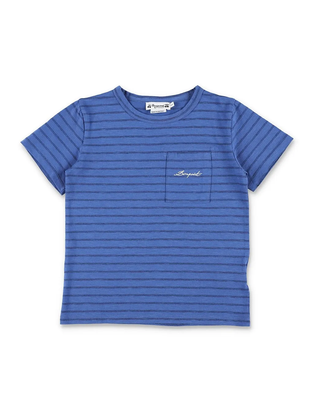 Bonpoint Elrador Striped Crewneck T-Shirt