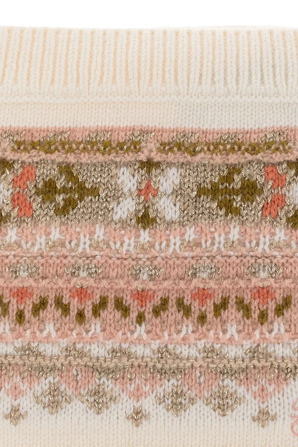 Bonpoint Embroidered Jacquard Snood