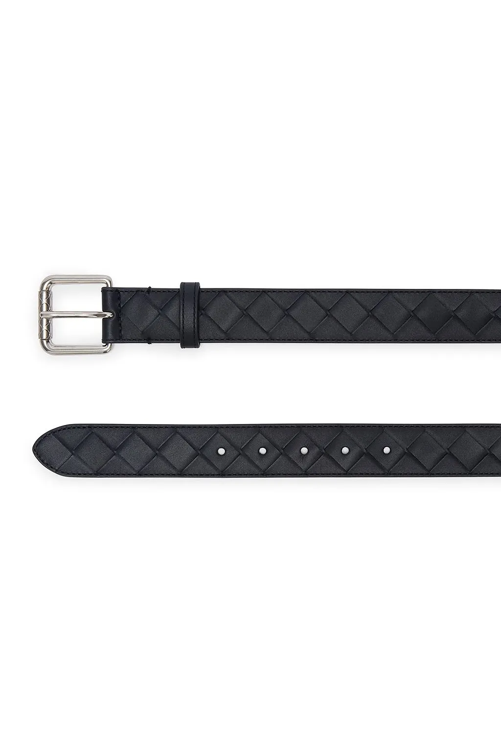 Bottega Veneta Intrecciato Buckle Belt