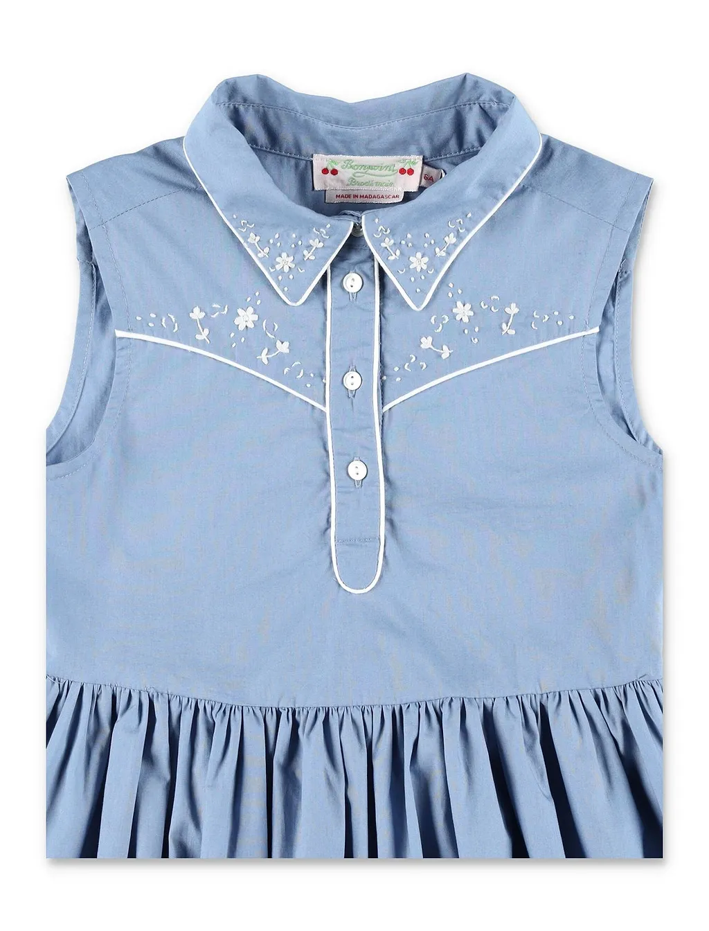 Bonpoint Ermance Embroidered Dress