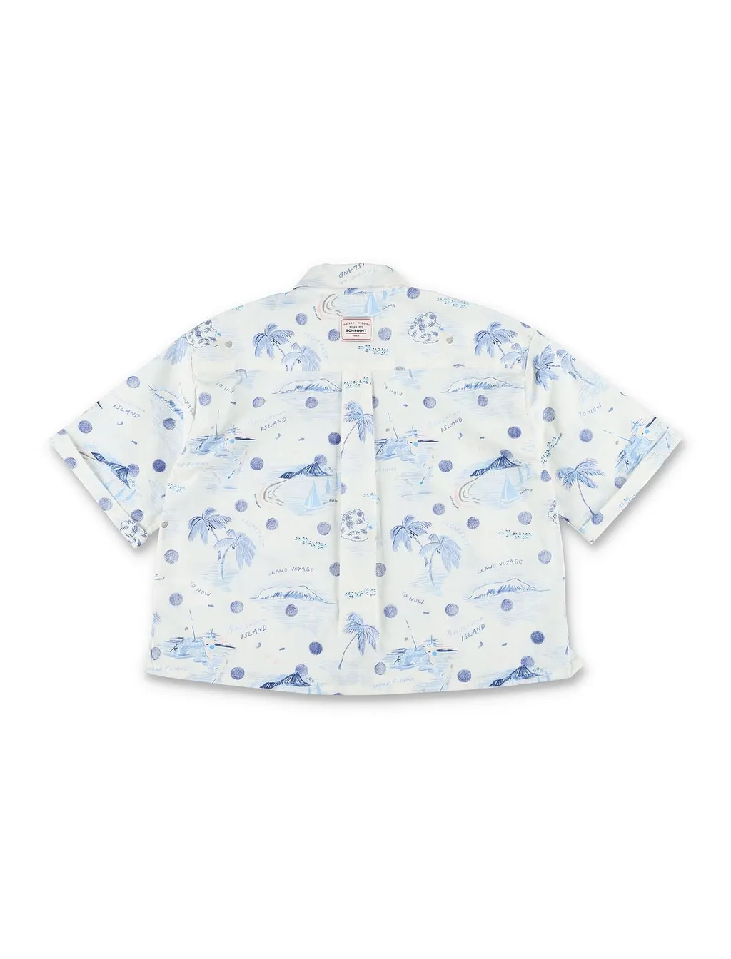 Bonpoint Erian All-Over Printed Button-Up Shirt