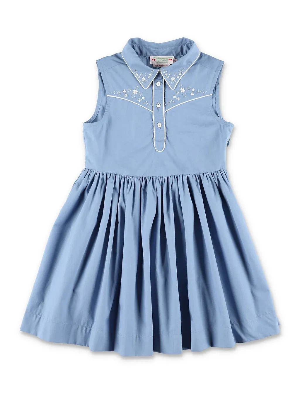 Bonpoint Ermance Embroidered Dress