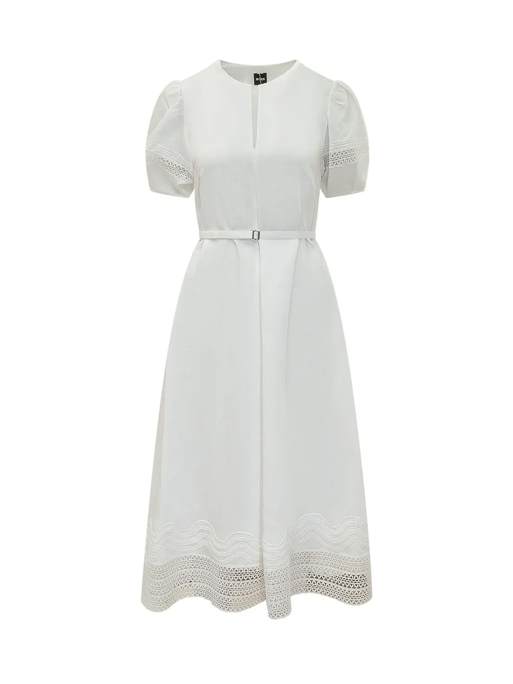 Boss Hugo Boss Doralia Belted Midi Dress
