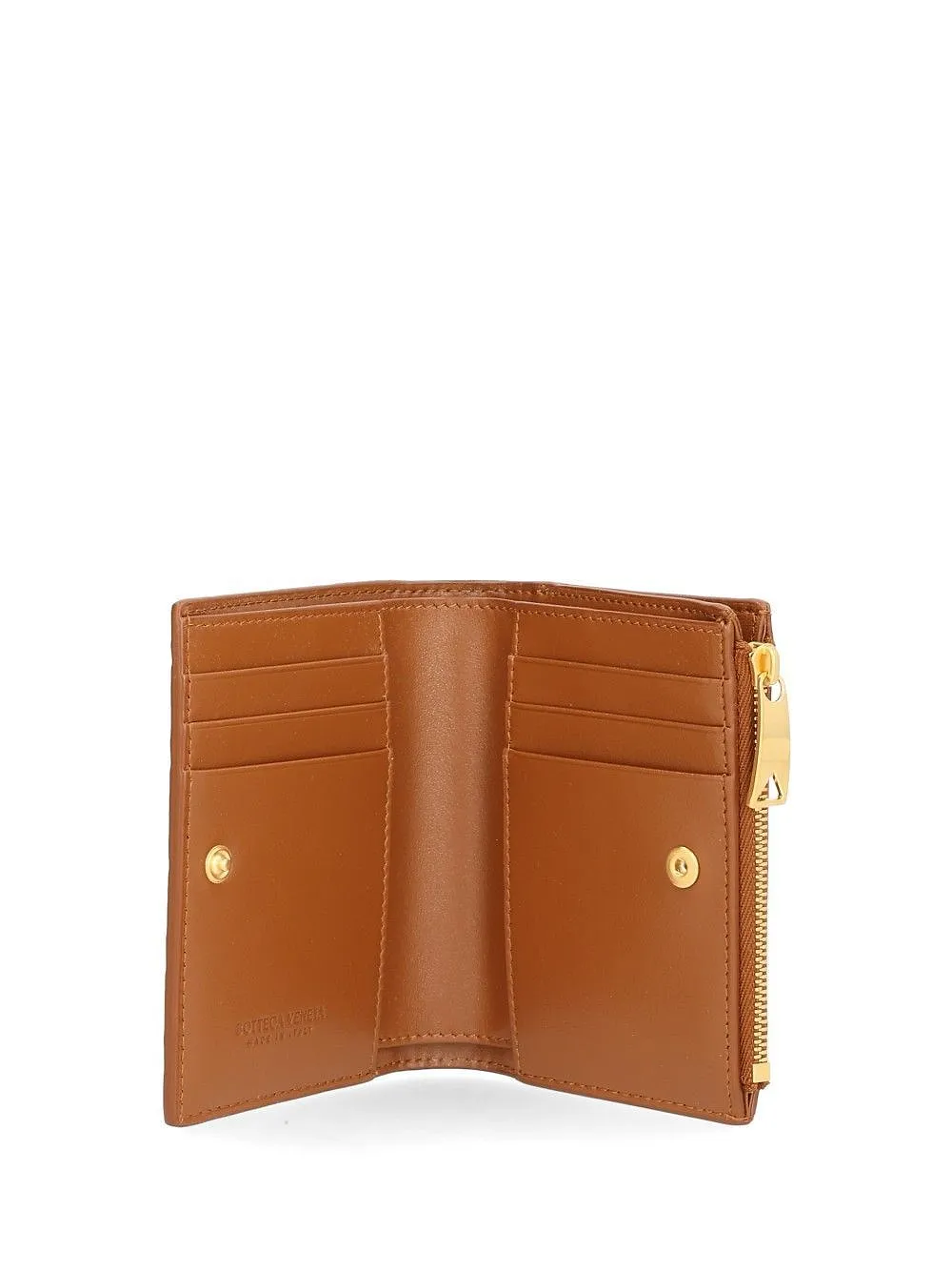 Bottega Veneta Intrecciato Small Bi-Fold Wallet