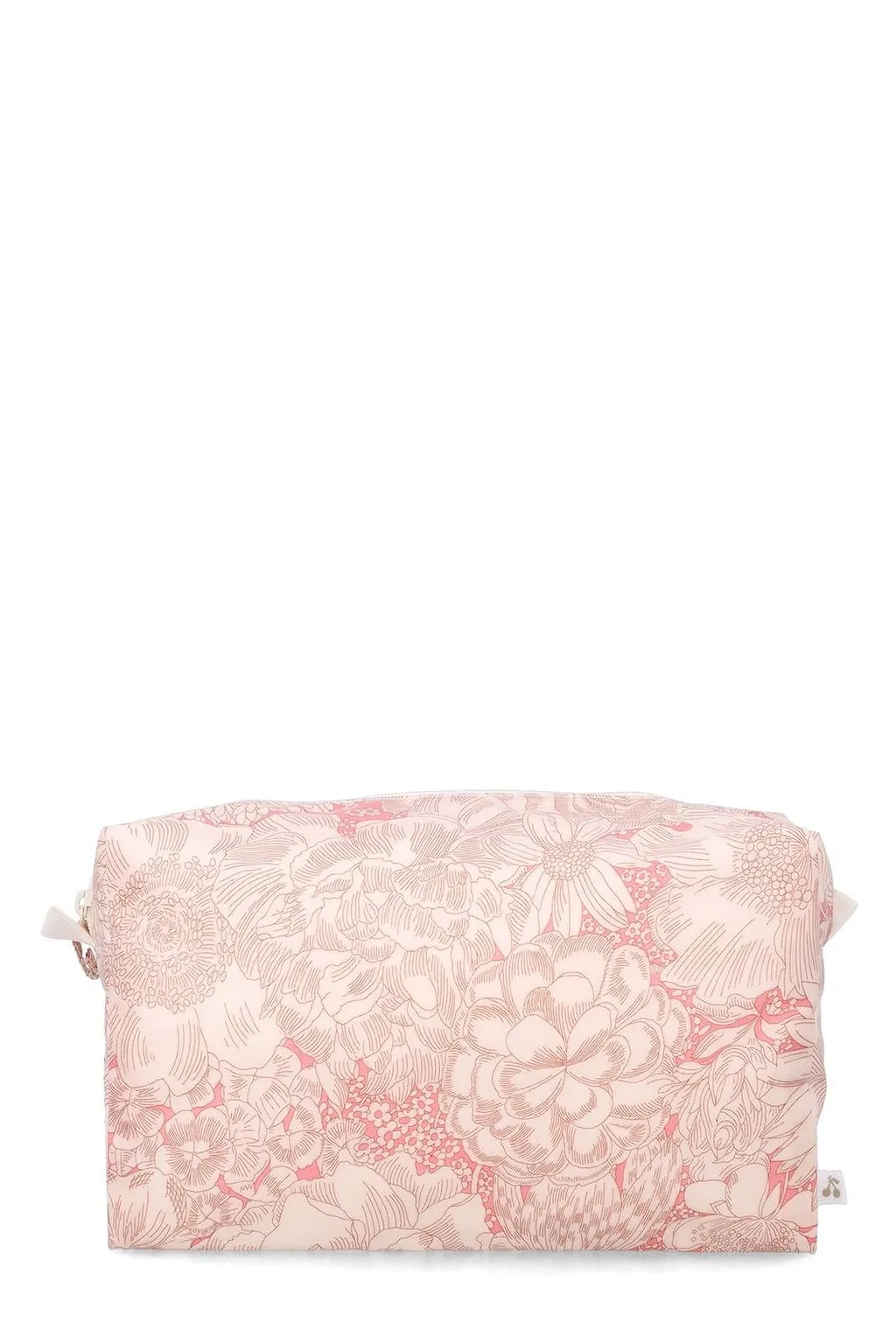 Bonpoint Floral Printed Zip-Up Wash Bag