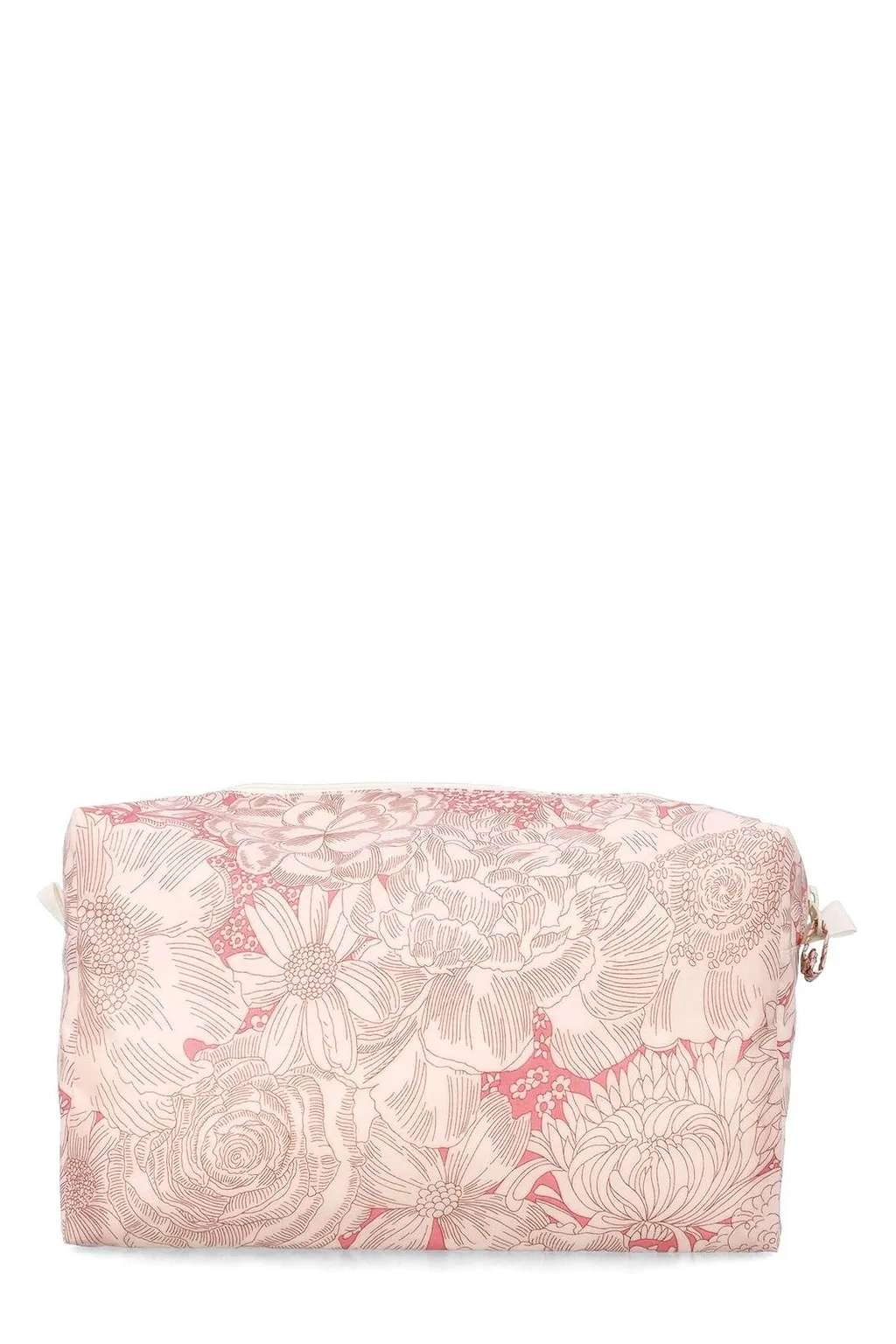 Bonpoint Floral Printed Zip-Up Wash Bag