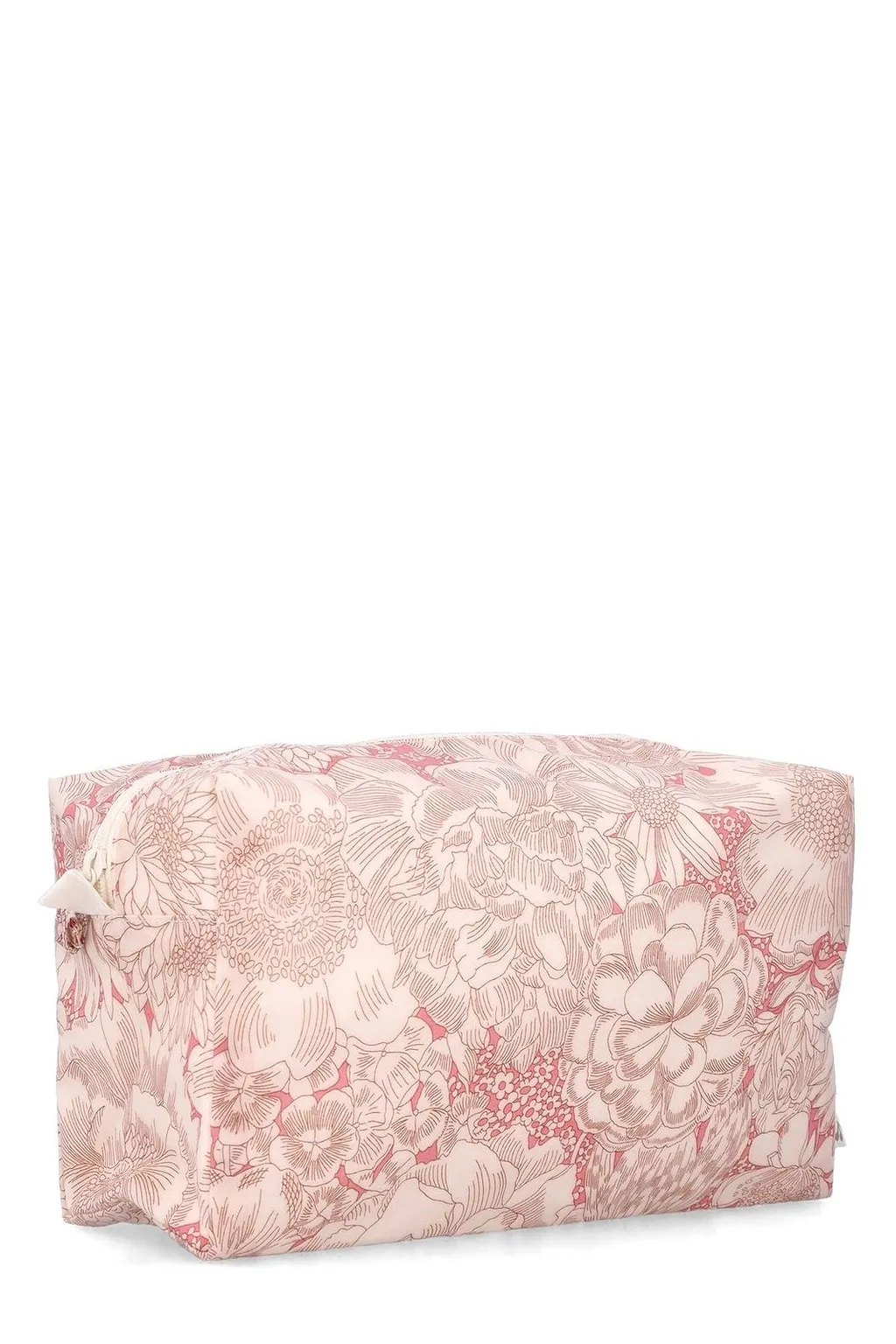 Bonpoint Floral Printed Zip-Up Wash Bag