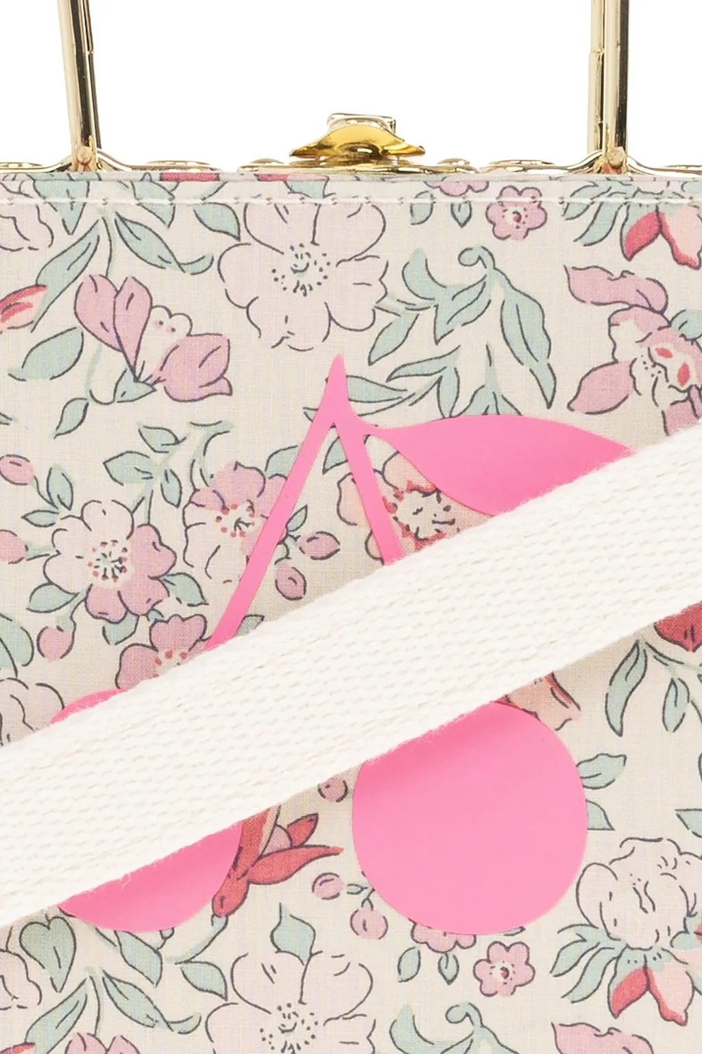 Bonpoint Floral Top Handle Shoulder Bag
