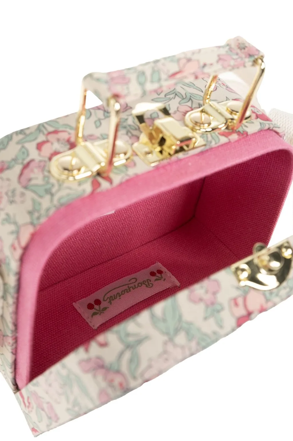 Bonpoint Floral Top Handle Shoulder Bag