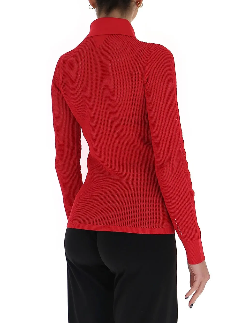 Bottega Veneta Mesh Buttoned Cardigan
