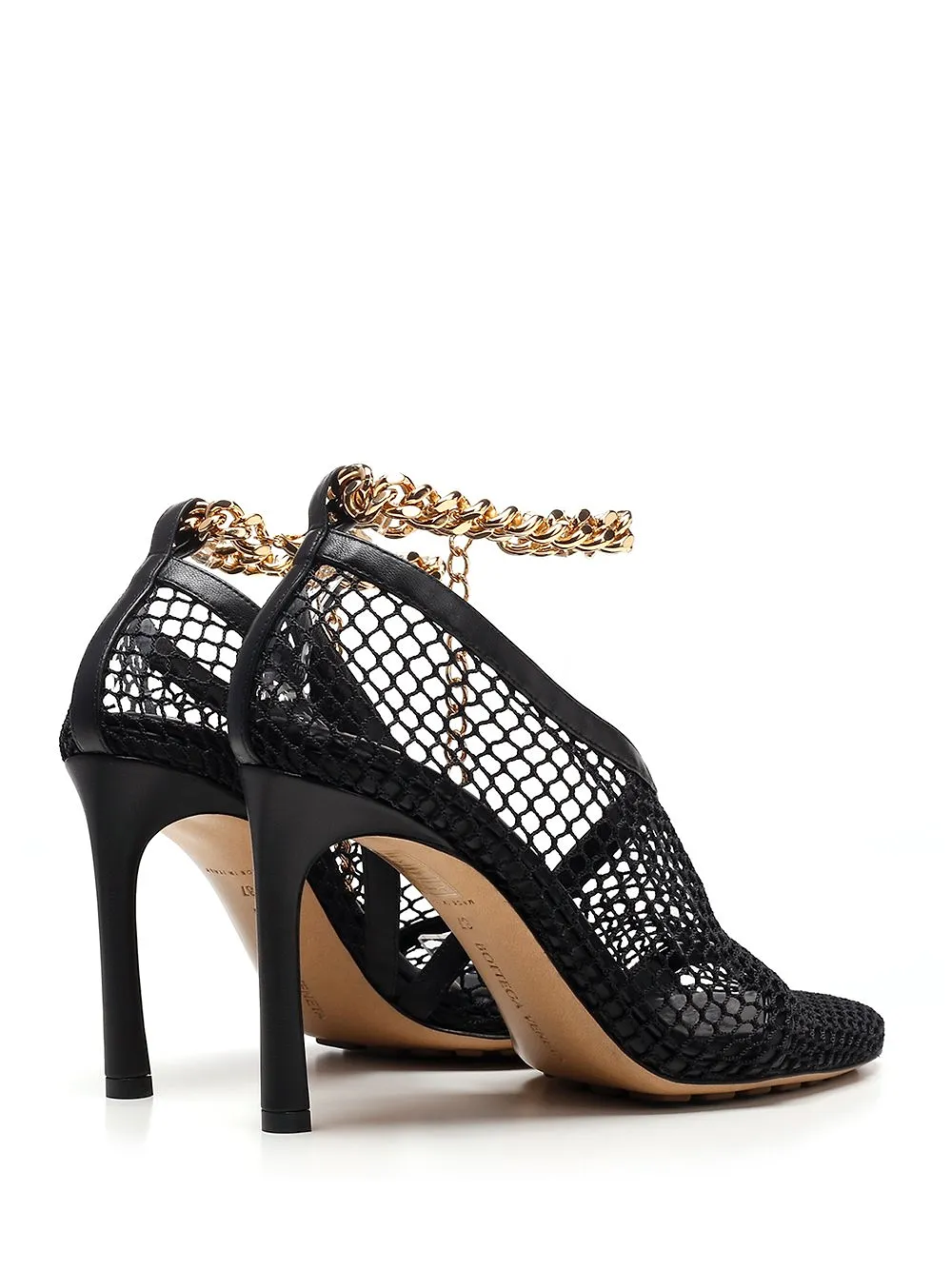 Bottega Veneta Mesh Overlay Pumps