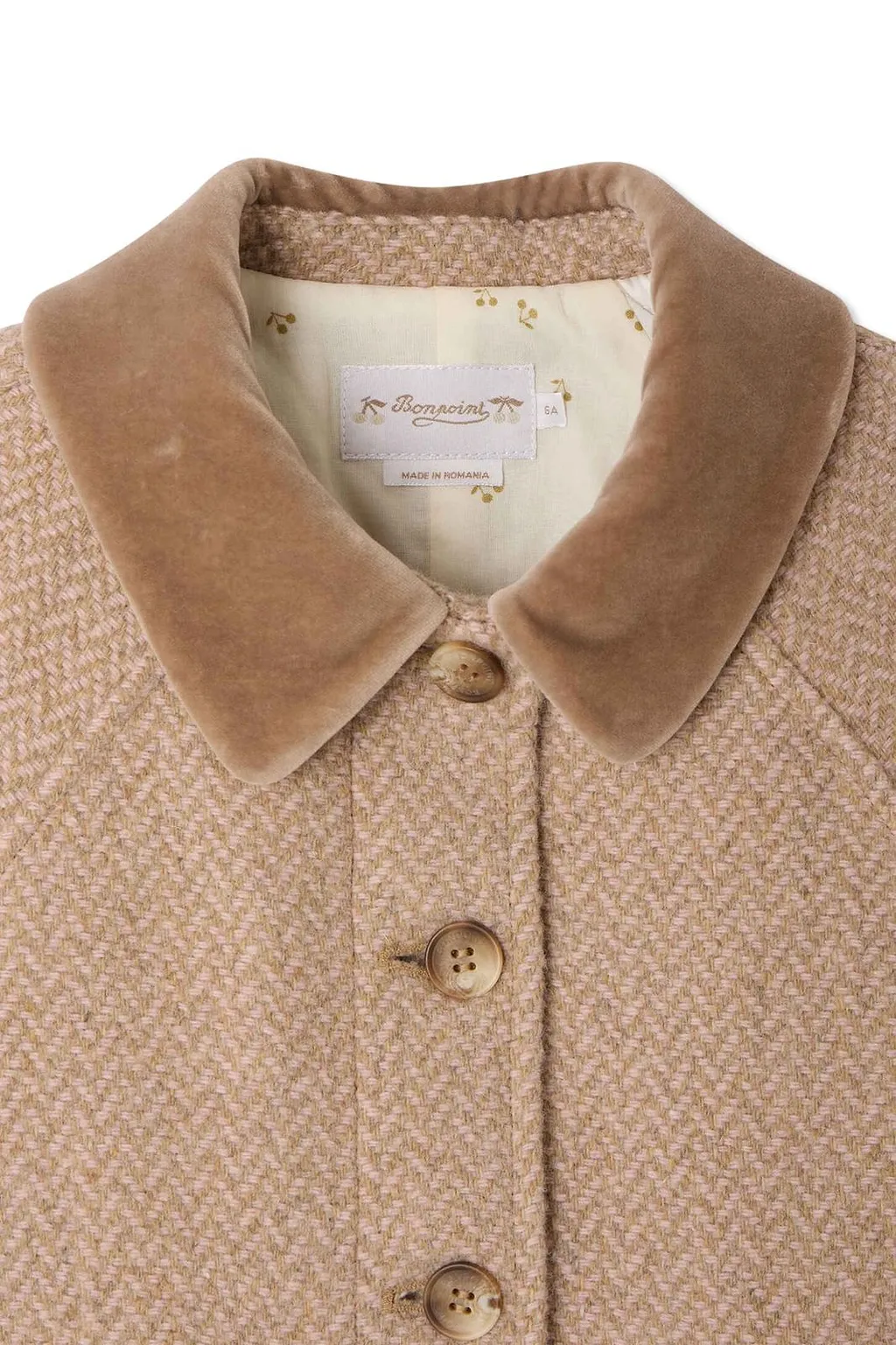 Bonpoint Jiba Button-Up Coat