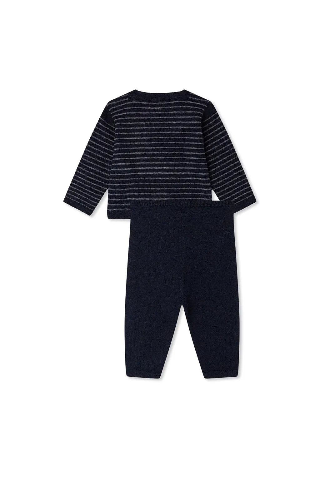Bonpoint Joe Striped Square Neck Set