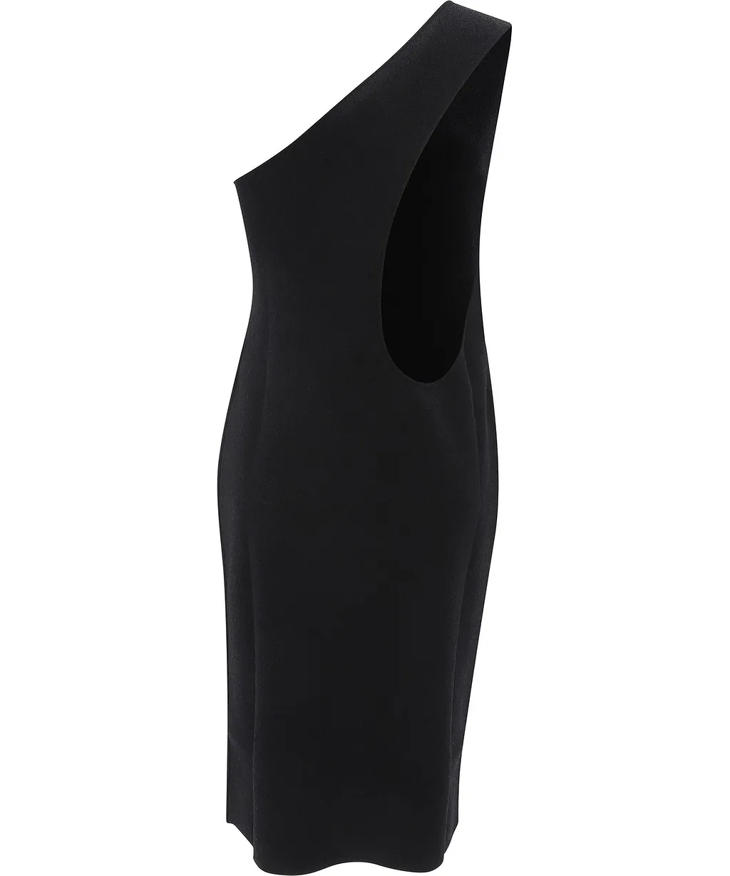 Bottega Veneta One Shoulder Knit Dress