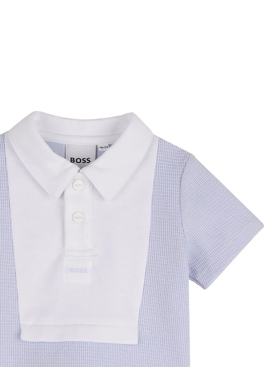 Boss Hugo Boss Textured Polo Shirt Set