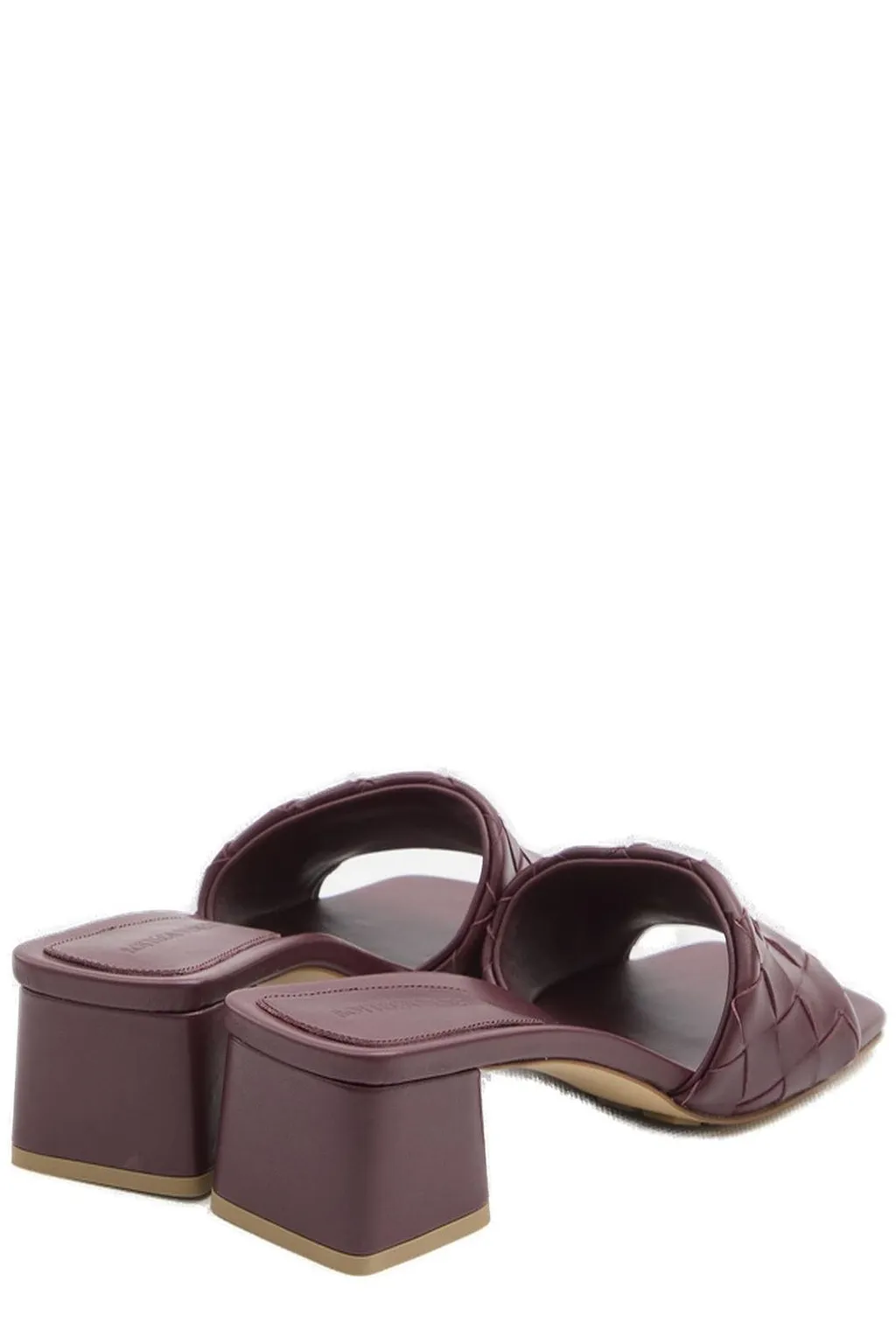 Bottega Veneta Parco Intrecciato Heeled Sandals