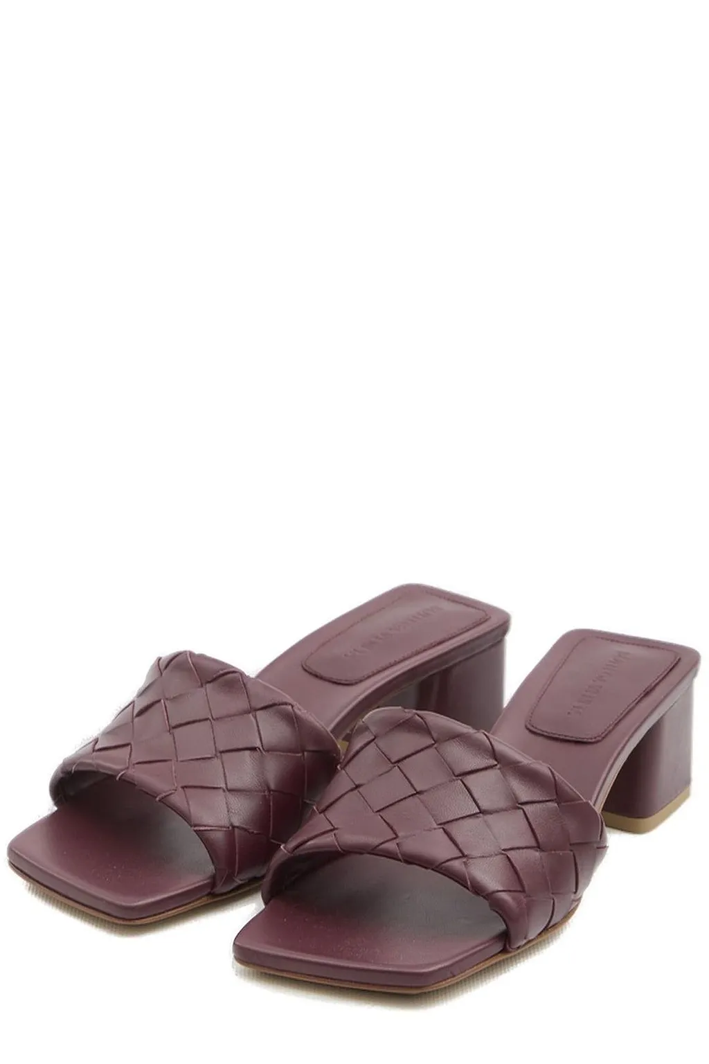 Bottega Veneta Parco Intrecciato Heeled Sandals