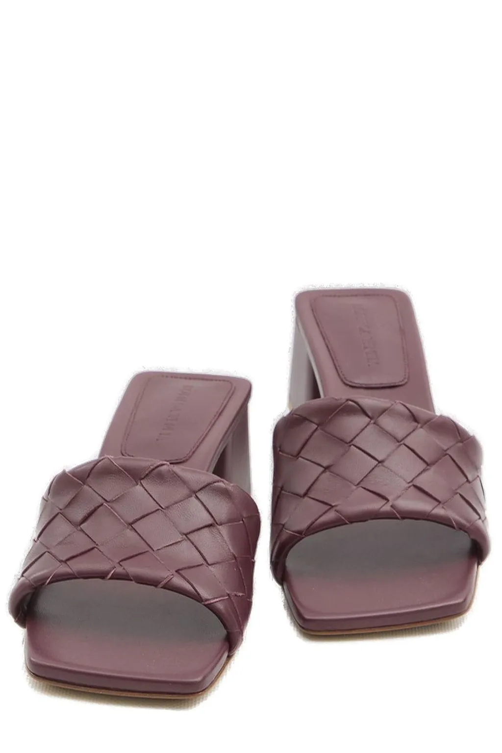 Bottega Veneta Parco Intrecciato Heeled Sandals