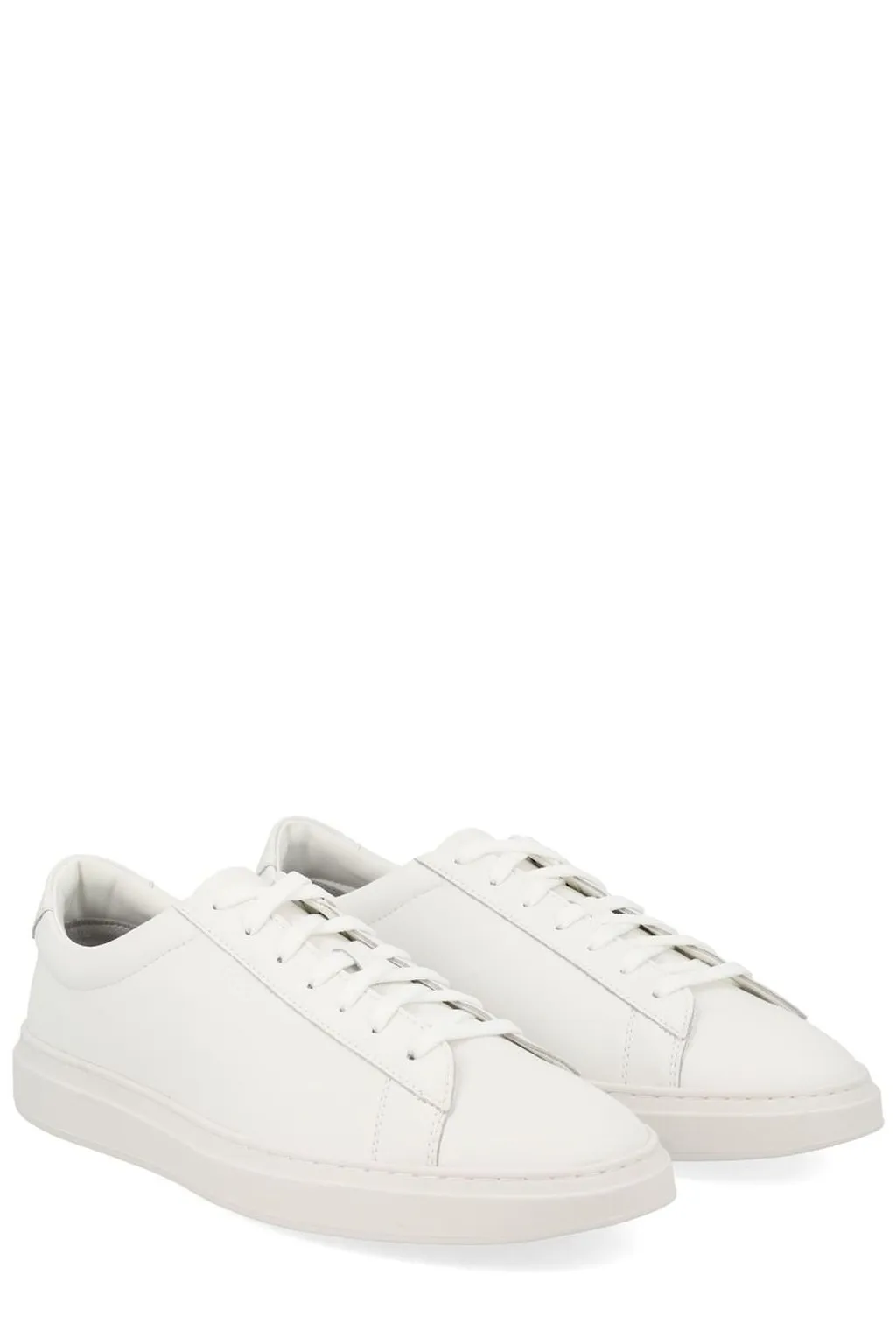 Boss Hugo Boss Leather Low-Top Sneakers