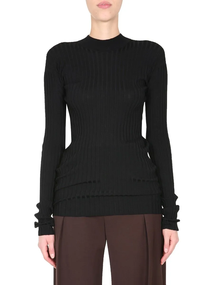Bottega Veneta Ribbed Knit Sweater