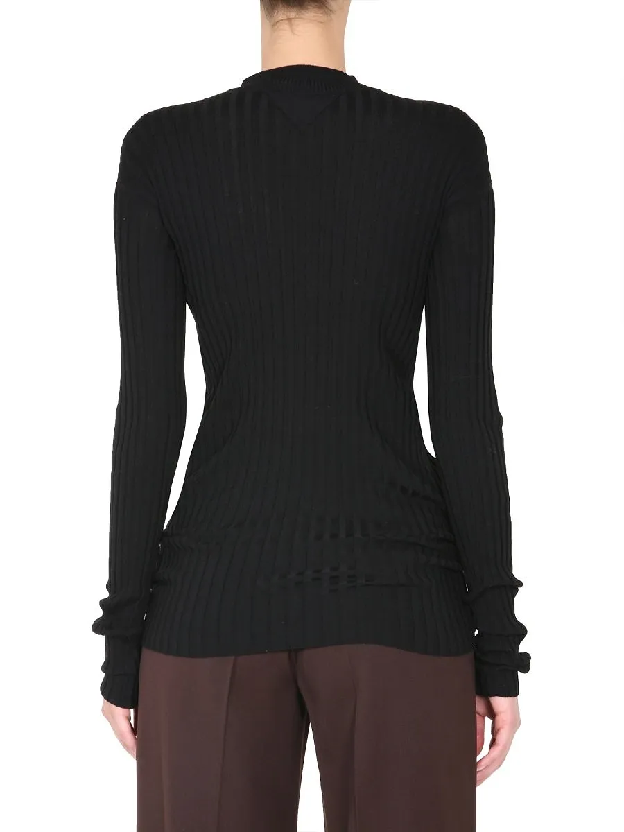 Bottega Veneta Ribbed Knit Sweater