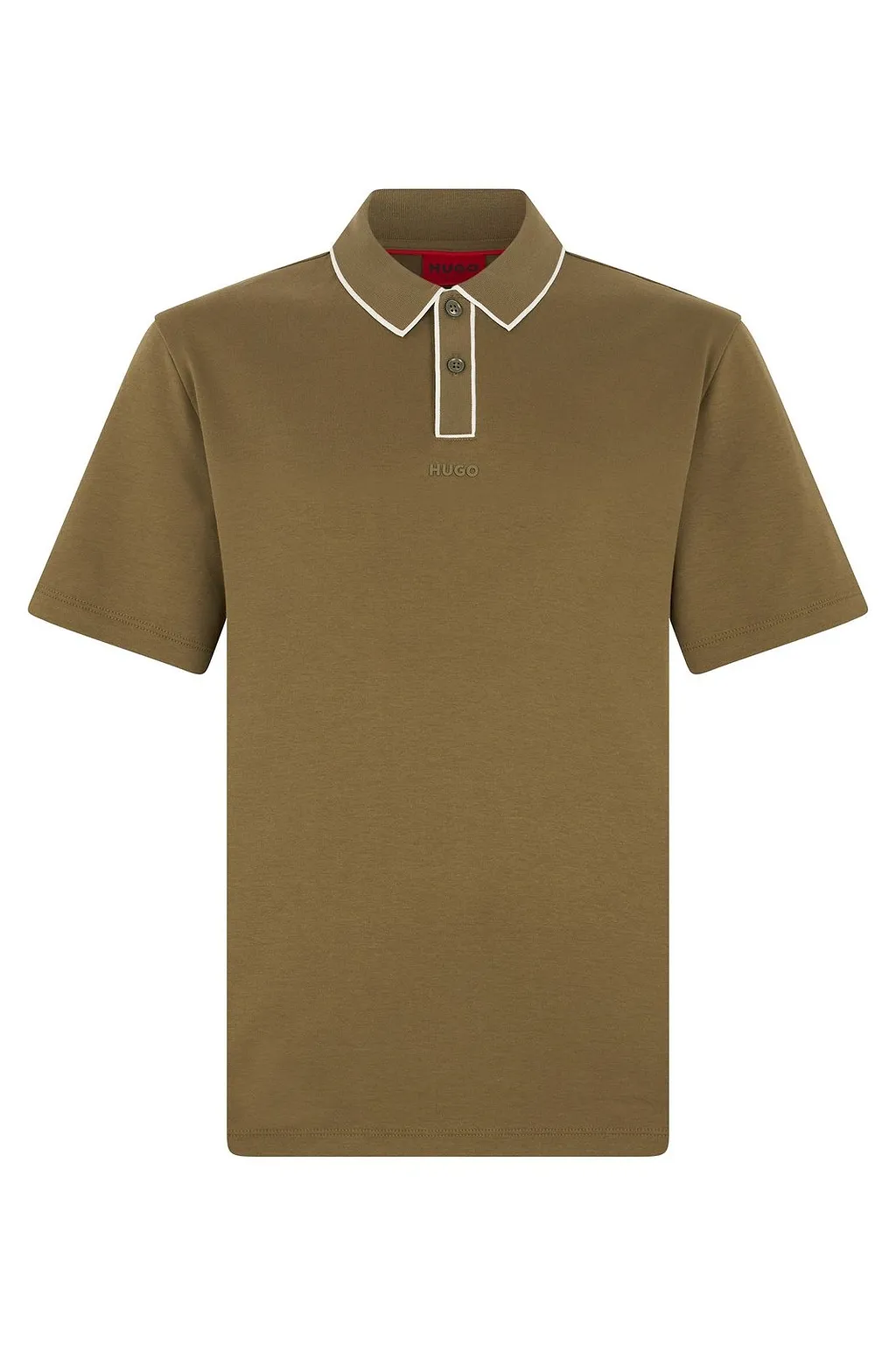 Boss Hugo Boss Contrast Trim Short-Sleeved Polo Shirt