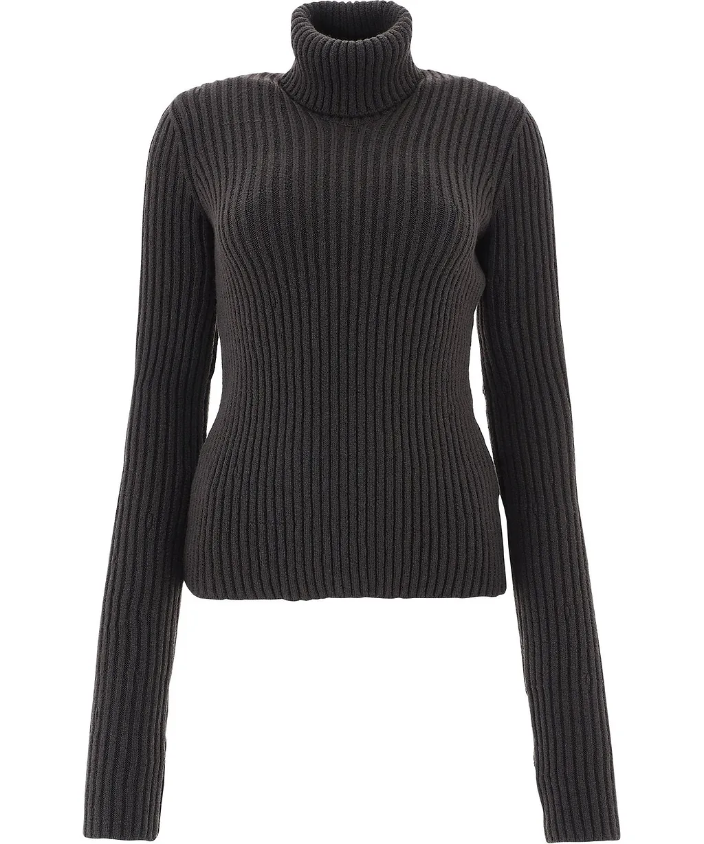 Bottega Veneta Rib Knit Turtleneck Jumper