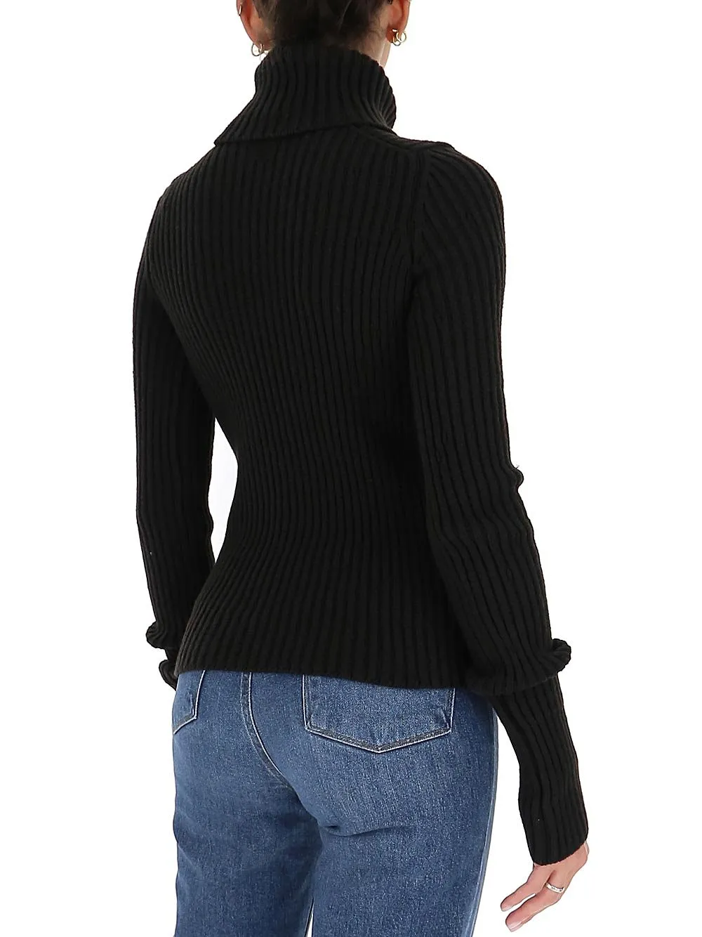 Bottega Veneta Rib Knit Turtleneck Jumper