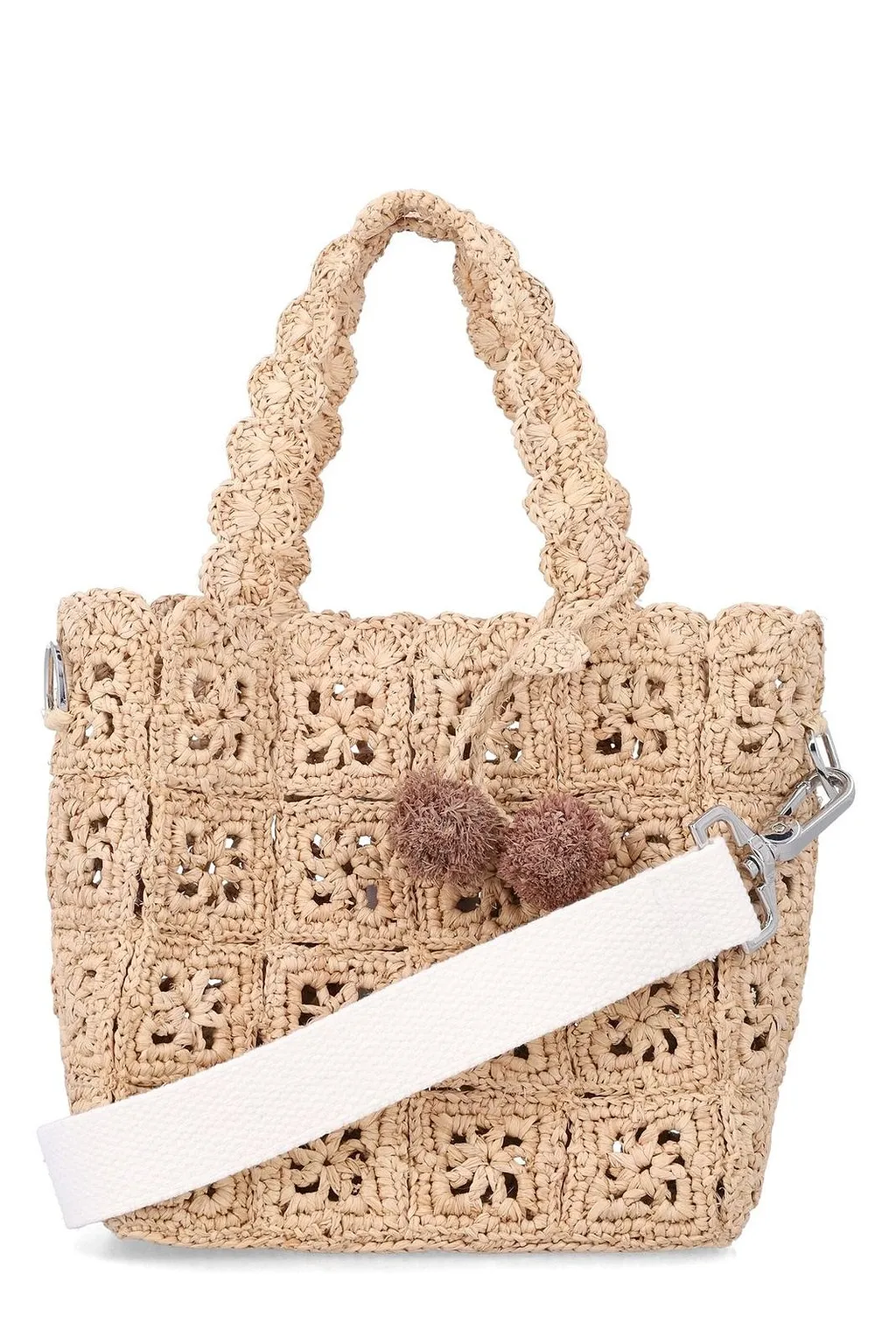 Bonpoint Lito Crochet Shoulder Bag