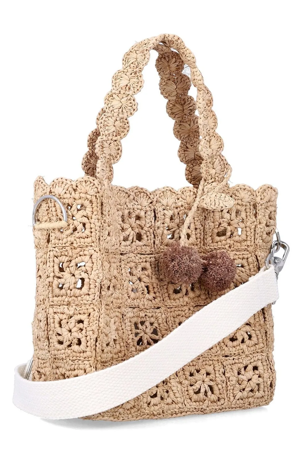 Bonpoint Lito Crochet Shoulder Bag
