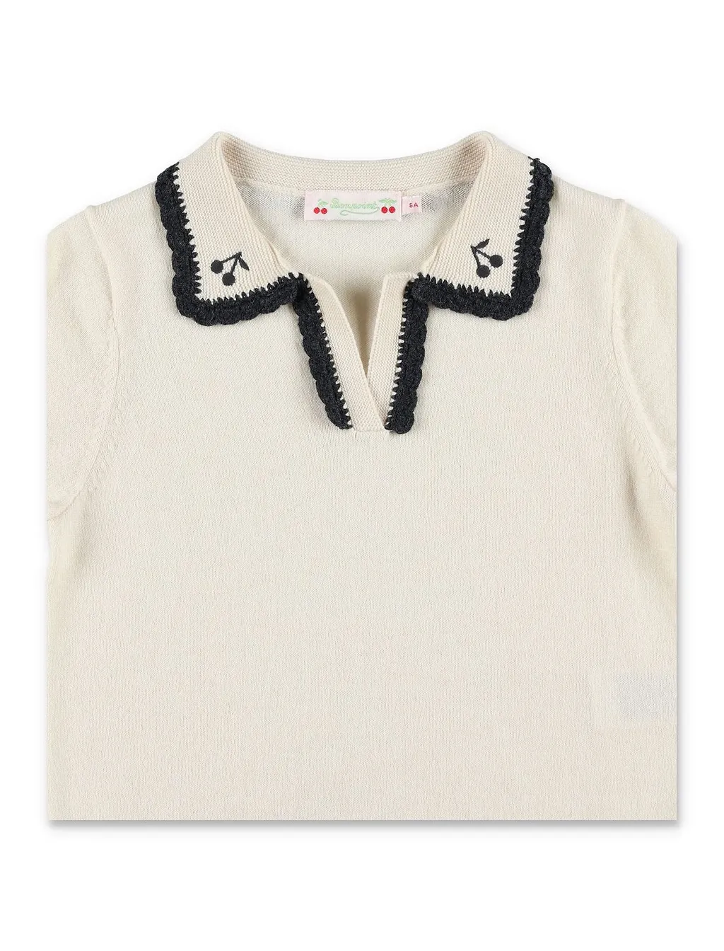 Bonpoint Lisette Short-Sleeved Polo Jumper