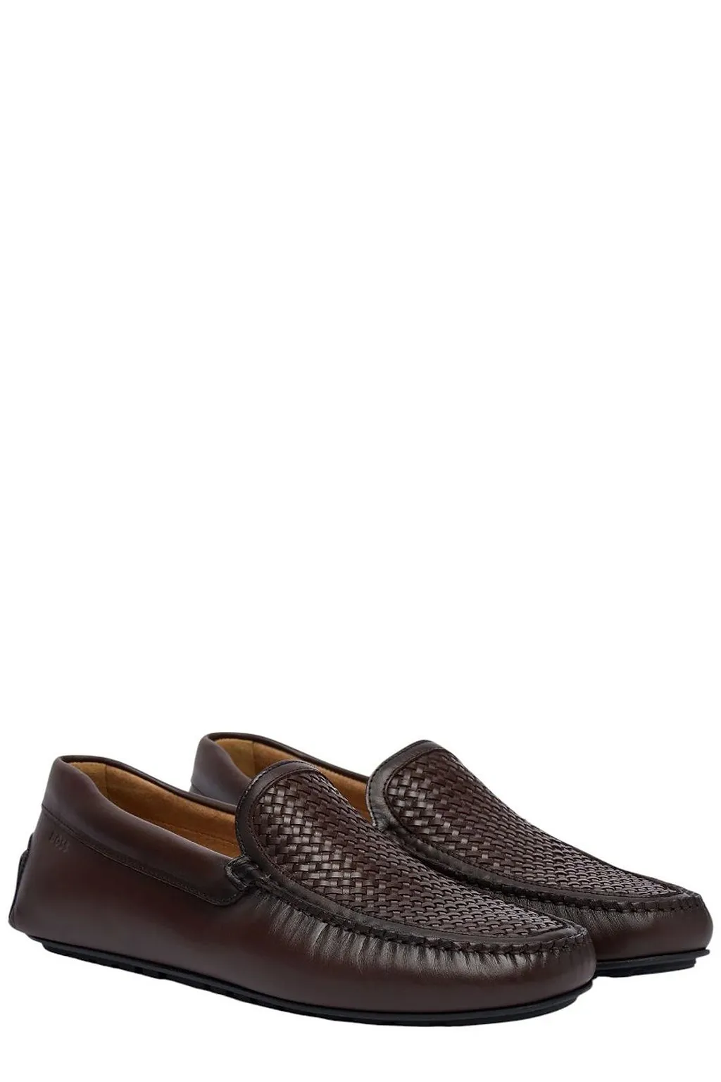 Boss Hugo Boss Woven Slip-On Moccasins