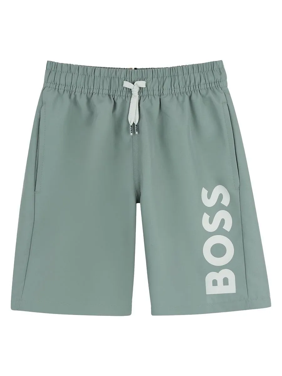 Boss Hugo Boss Logo Drawstring Swim Shorts