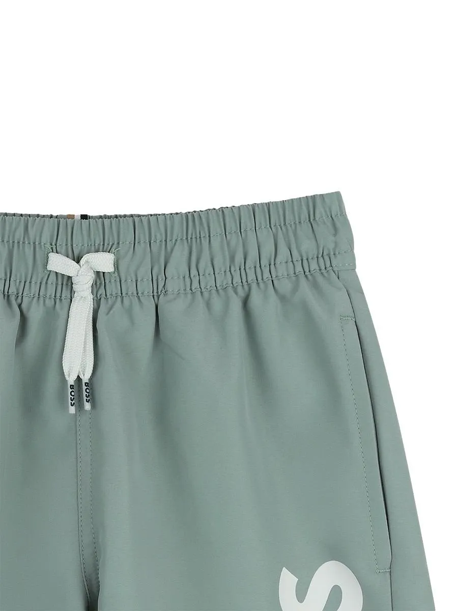 Boss Hugo Boss Logo Drawstring Swim Shorts