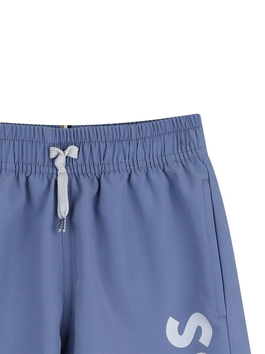 Boss Hugo Boss Logo Drawstring Swim Shorts