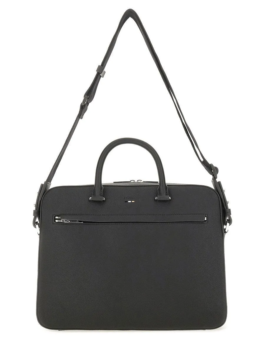 Boss Hugo Boss Zip Document Shoulder Bag