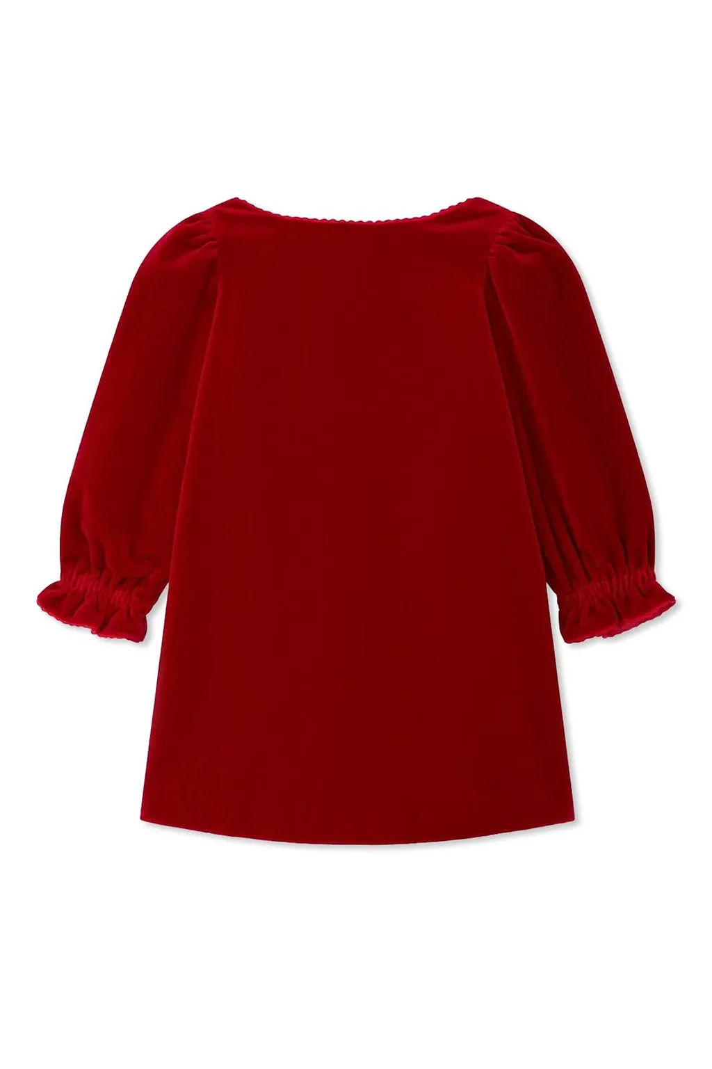 Bonpoint Long-Sleeved Velvet Dress