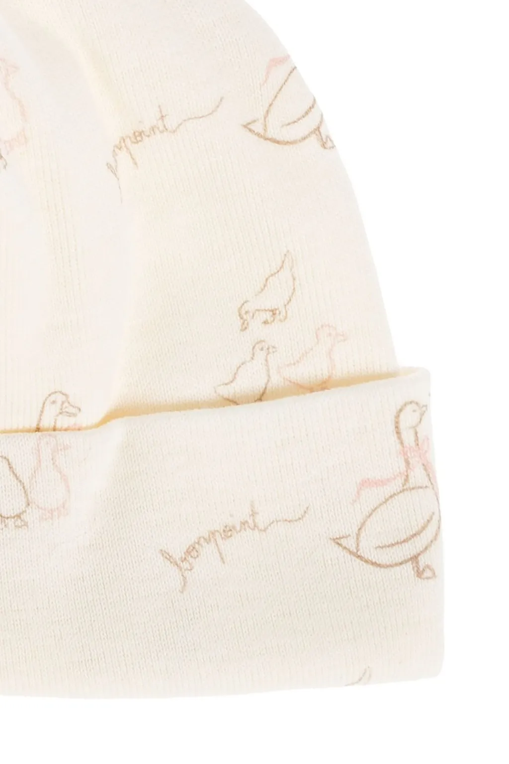 Bonpoint Lyann Goose Print Beanie