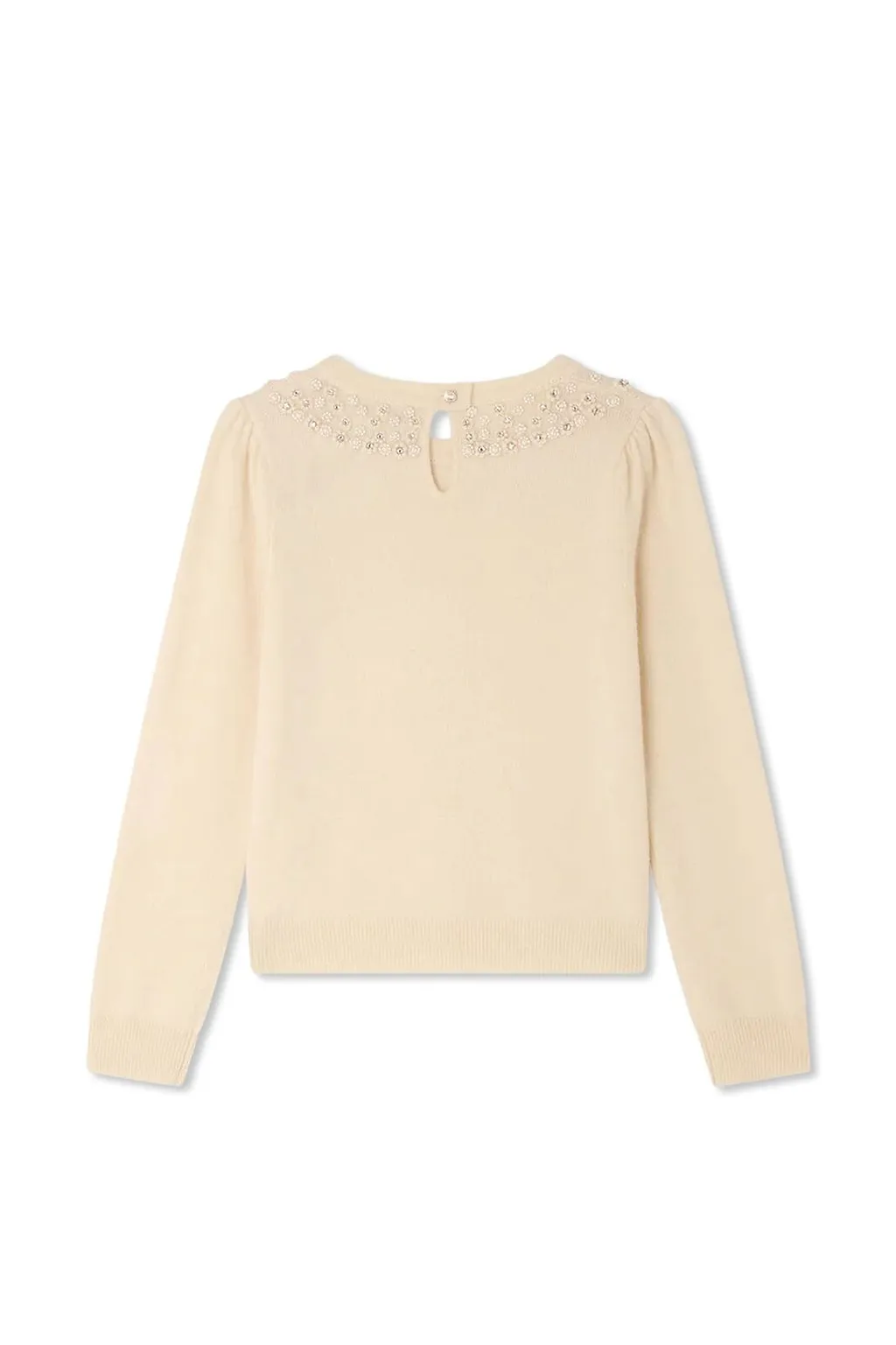 Bonpoint Maonie Embellished Knitted Sweater
