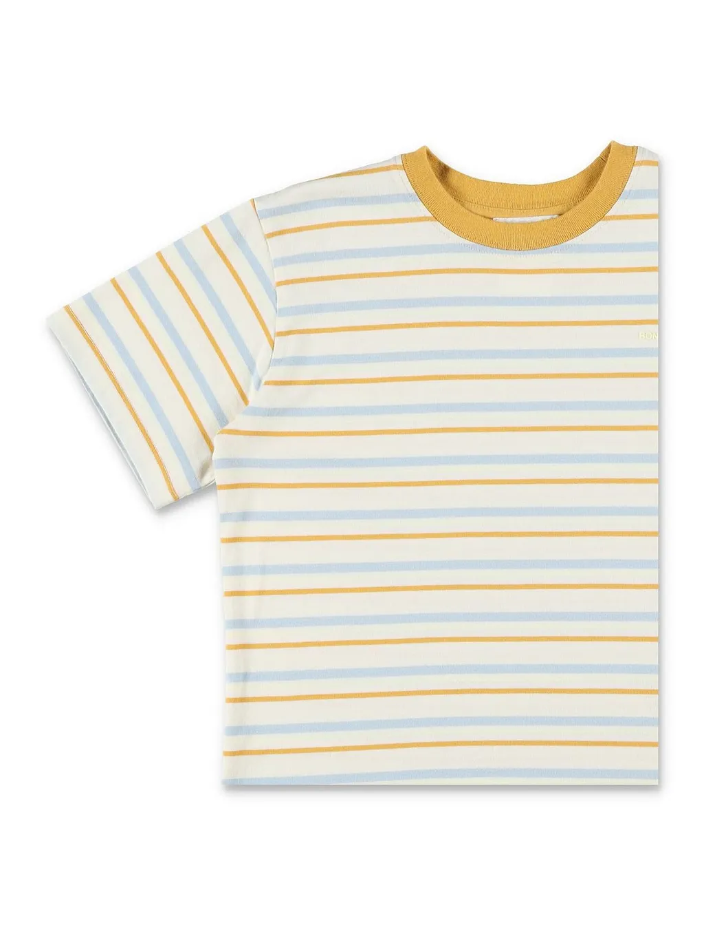 Bonpoint Marcel Striped Logo T-Shirt