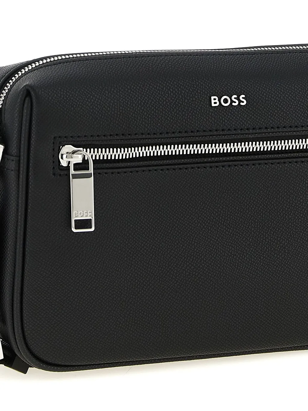 Boss Hugo Boss Logo Lettering Zip-Up Crossbody Bag