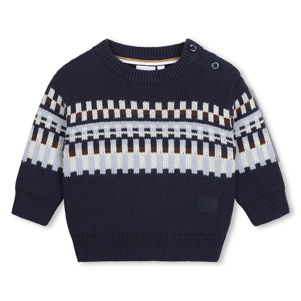 Boss Kids Fair Crewneck Jumper