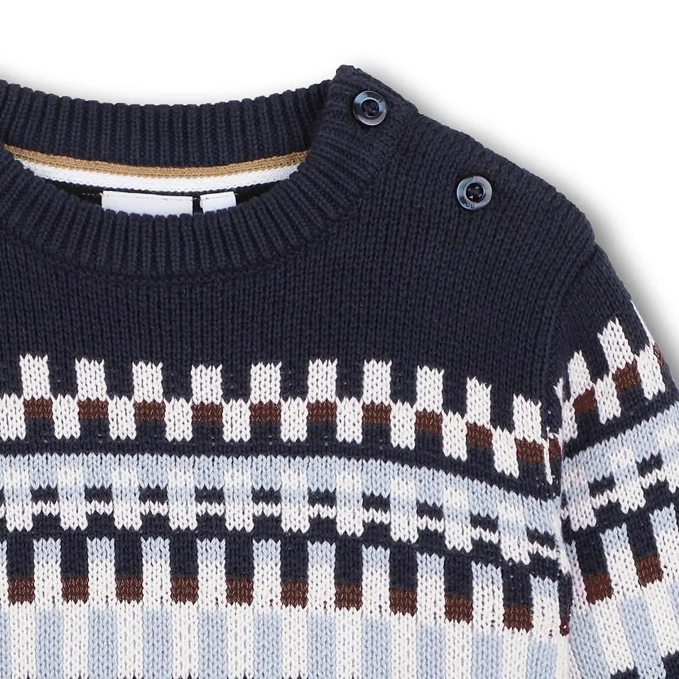 Boss Kids Fair Crewneck Jumper