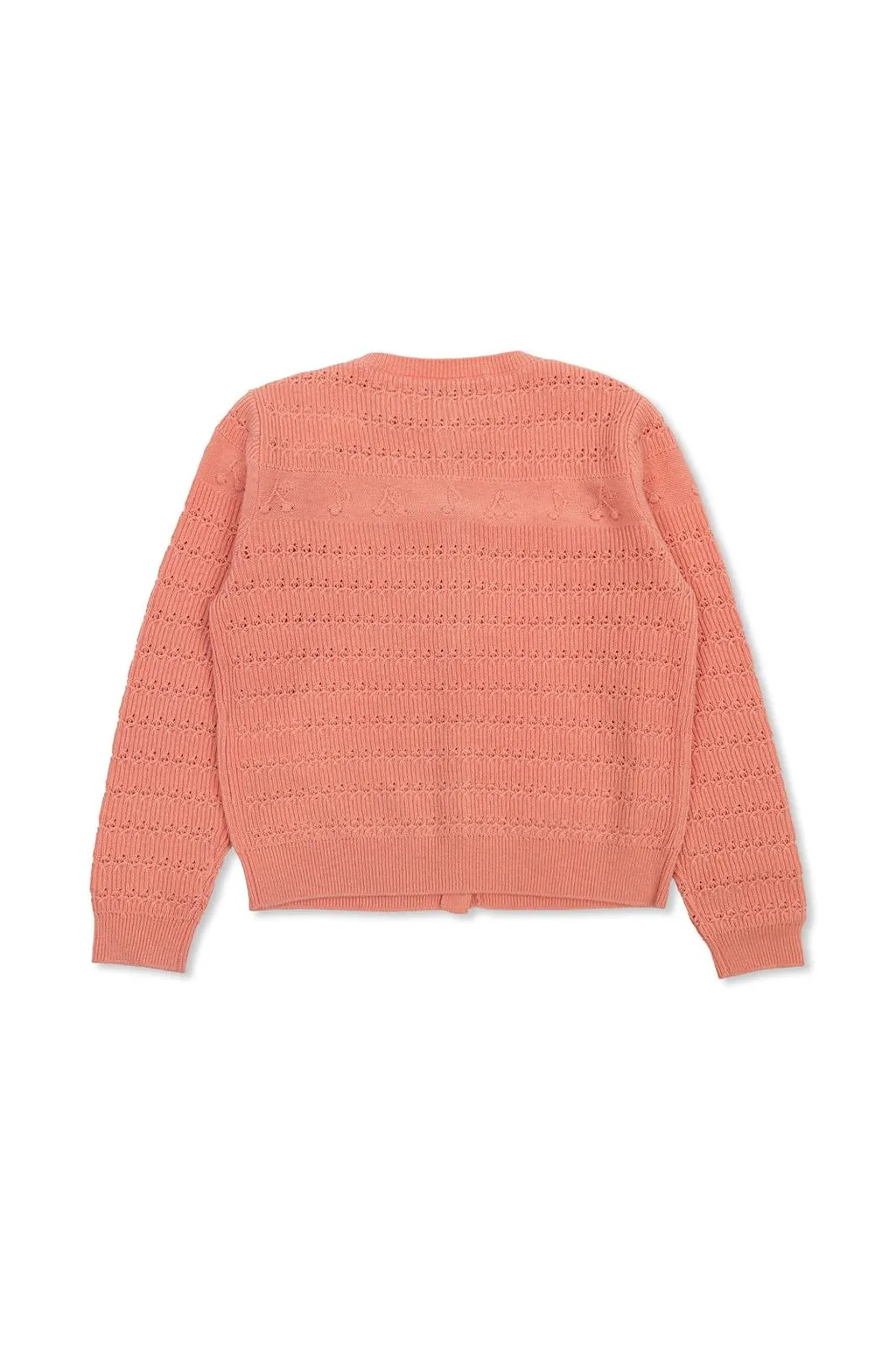 Bonpoint Mia Textured Knit Cardigan
