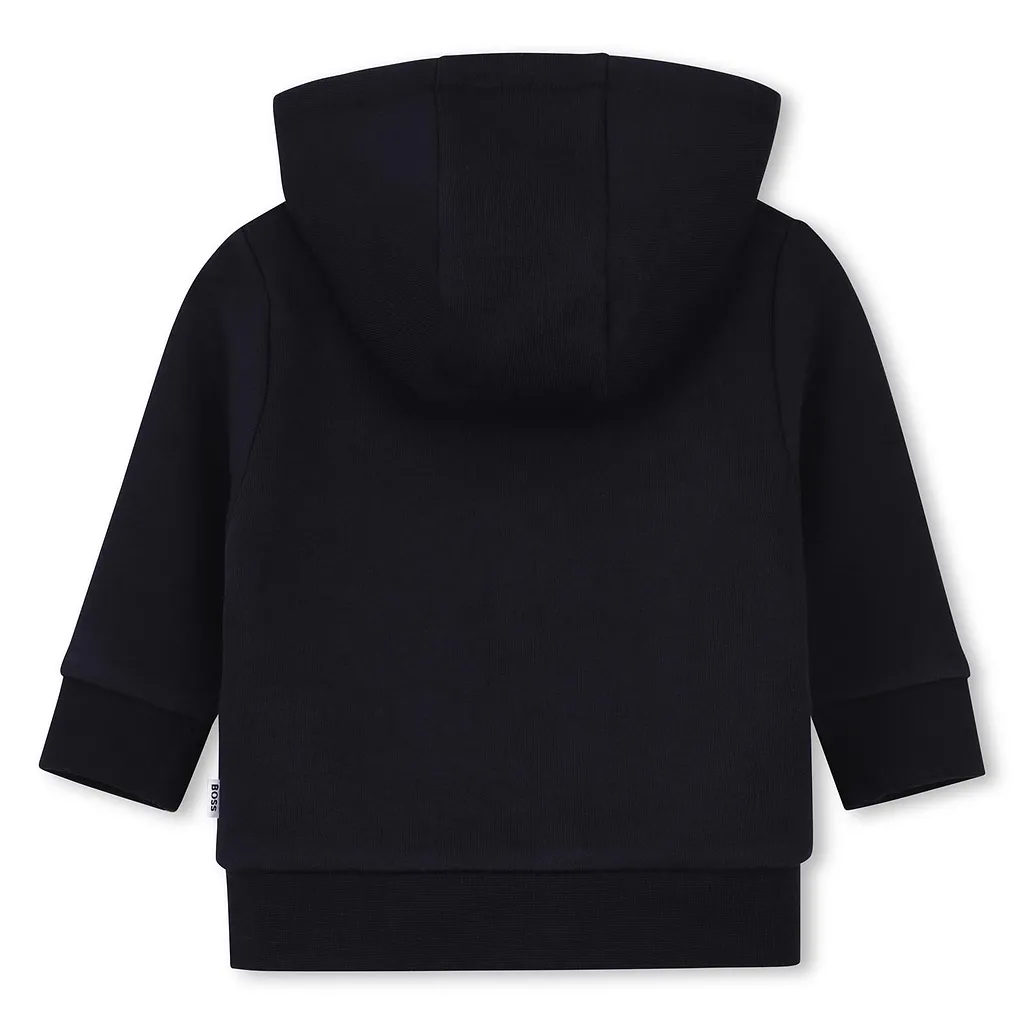Boss Kids Logo-Patch Zip-Up Tracksuit