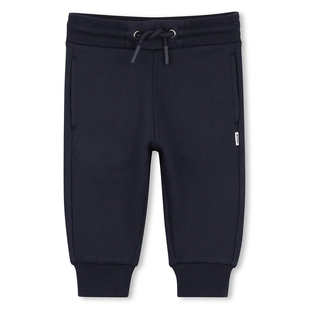 Boss Kids Logo-Patch Zip-Up Tracksuit