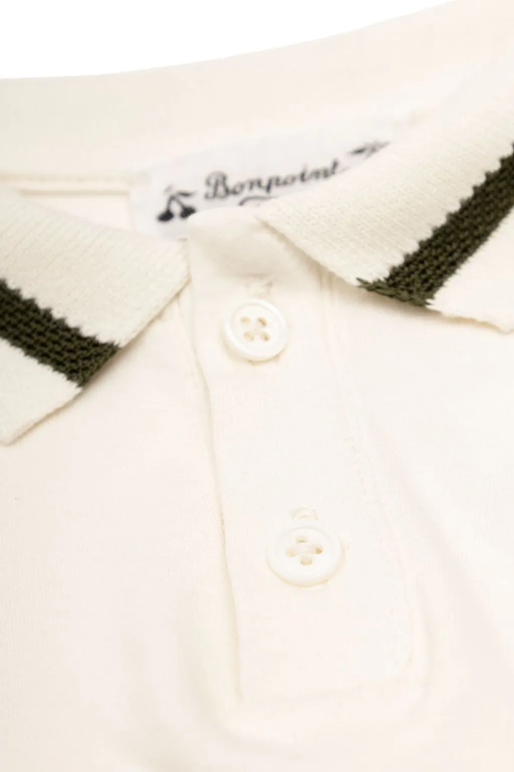 Bonpoint	Mino Logo Embroidered Polo Shirt