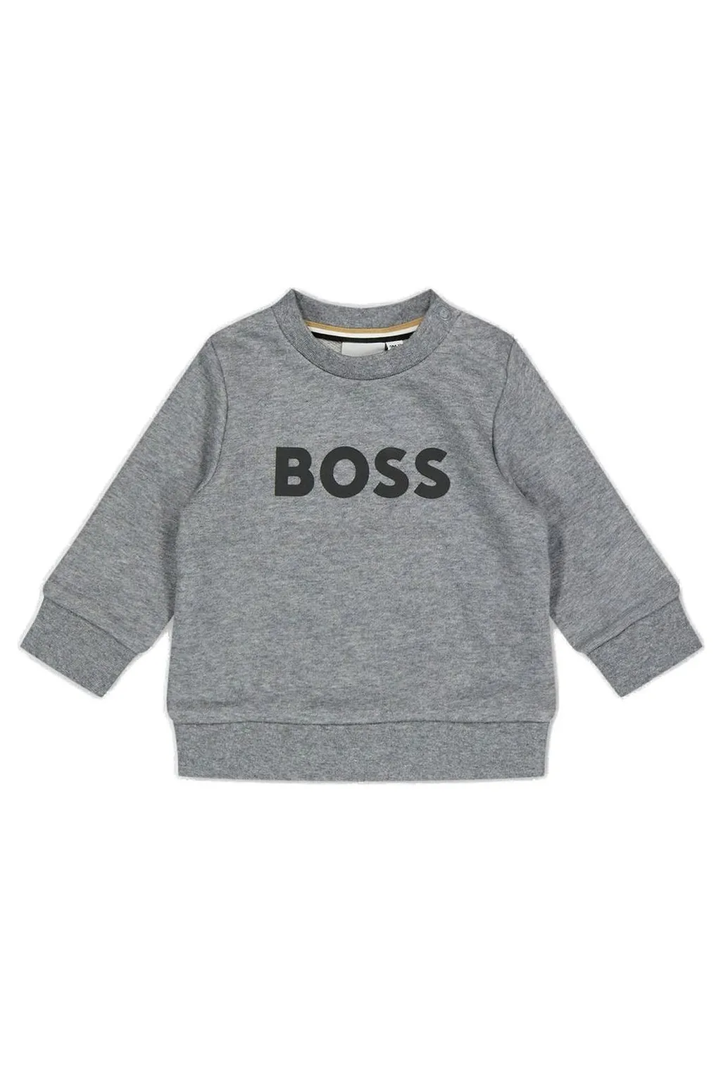 Boss Kids Logo Printed Crewneck Sweatshirt