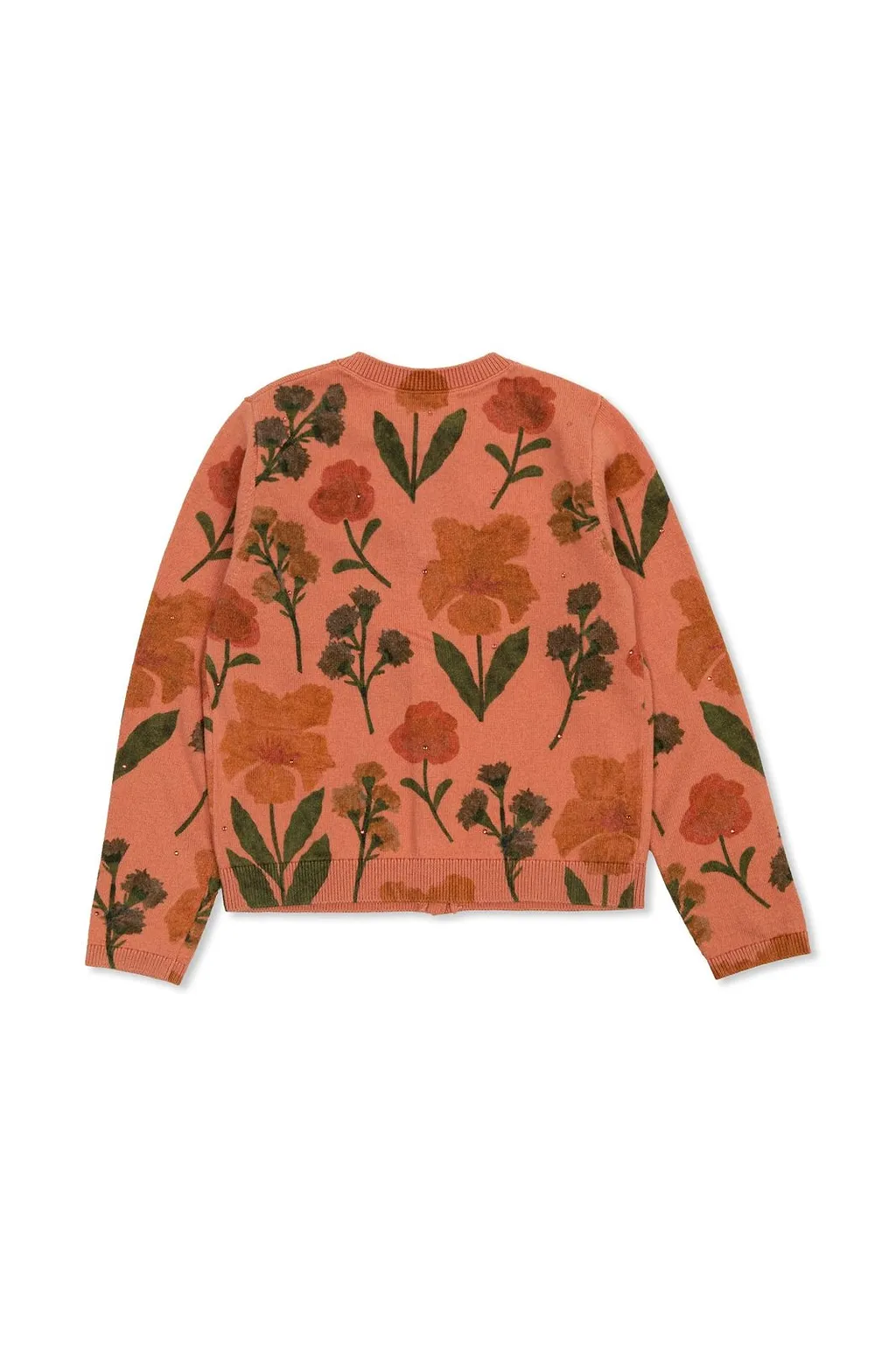 Bonpoint Mina Floral Cardigan