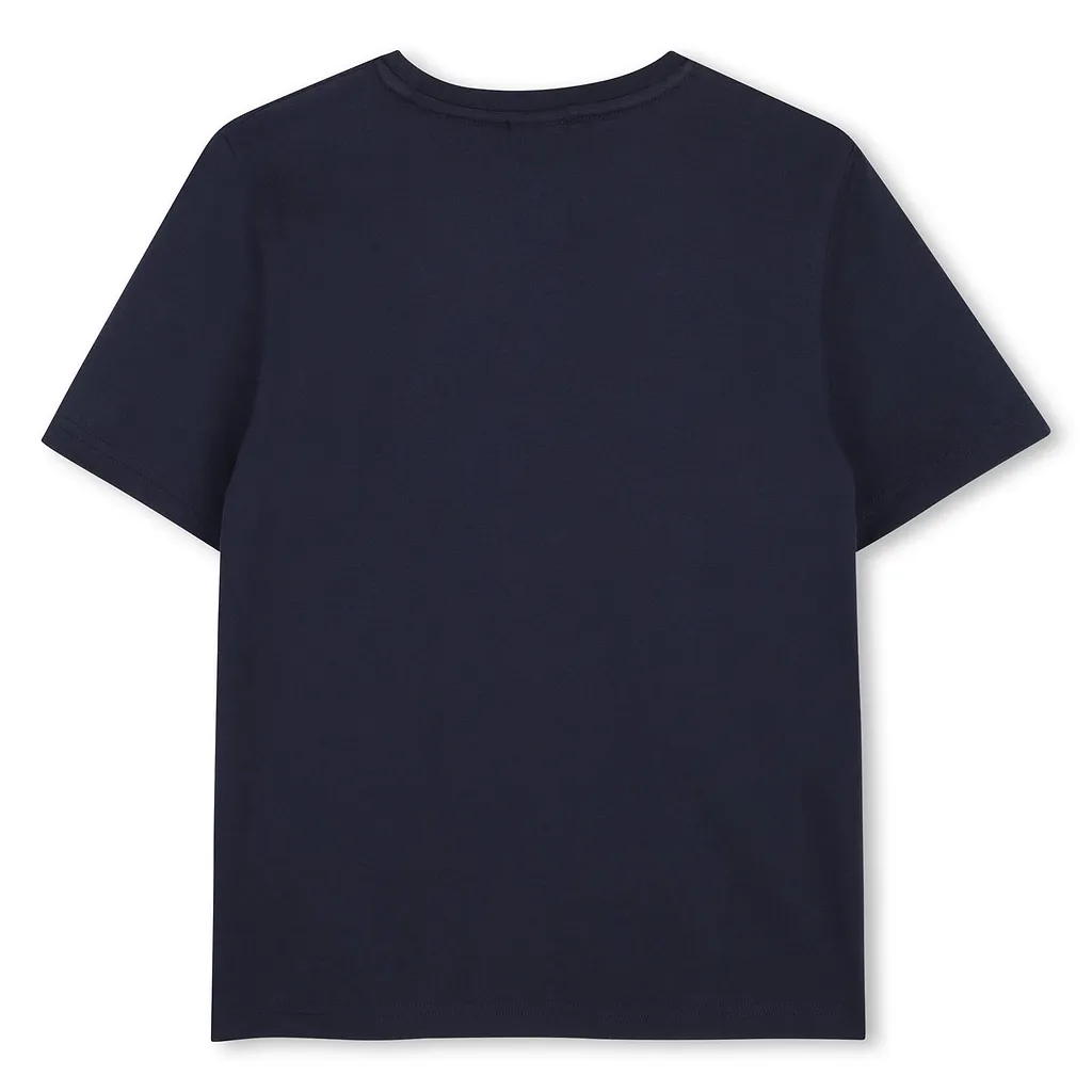Boss Kids Logo Printed Crewneck T-Shirt